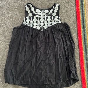 Lucky Embroidered Tank